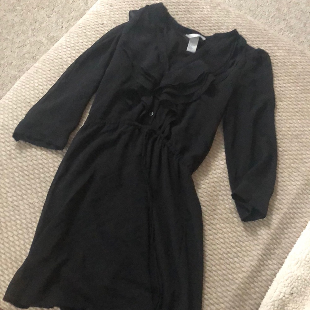 Black evening dress